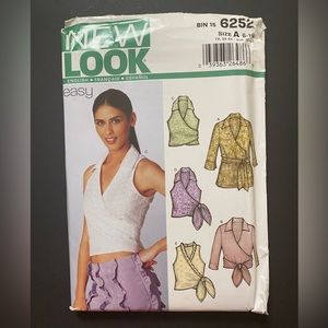New Look 6252 uncut sewing pattern